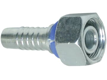 Dichtkegelnippel "DKOS" gerade, schwer, NW DN 6 - 1/4", M 18 x 1,5, RA 10, gerade, Aussenkung 24°, O-Ring und Überwurfmutter Dichtkegelnippel "DKOS" gerade, schwer, NW DN 6 - 1/4", M 18 x 1,5, RA 10, gerade, Aussenkung 24°, O-Ring und Überwurfmutter