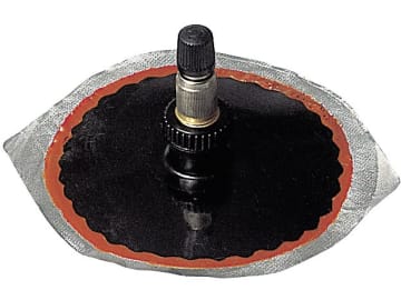 Tip Top Ventilflicken "TR 218", Ø 80 mm, mit Gummifuß (alte Ausführung), Luft-/Wasser-Ventil Tip Top Ventilflicken "TR 218", Ø 80 mm, mit Gummifuß (alte Ausführung), Luft-/Wasser-Ventil
