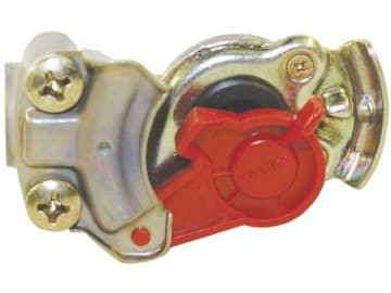 Wabco Kupplungskopf rot, für Anhänger, 2-Kreis-Anlage, Vorrat, M 22 x 1,5 IG, 452 200 011 0 Wabco Kupplungskopf rot, für Anhänger, 2-Kreis-Anlage, Vorrat, M 22 x 1,5 IG, 452 200 011 0