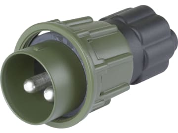 Herth + Buss Stecker 24 V, 2-polig, VG 96 917 E001A, Schraubanschluss, mit Crimp-/Lötstiftkontakten, Kontaktoberfläche versilbert, 51 305 920 Herth + Buss Stecker 24 V, 2-polig, VG 96 917 E001A, Schraubanschluss, mit Crimp-/Lötstiftkontakten, Kontaktoberfläche versilbert, 51 305 920