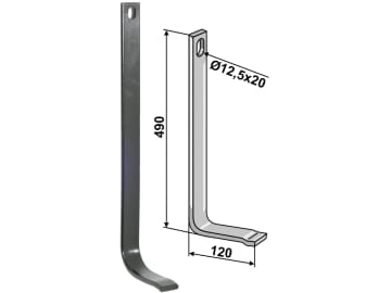 Industriehof® Stützfeder 490 x 10 x 40 mm, für universal, Spurlockerzinken mit Schar (Best. Nr. 10075575), 10.5012/2 Industriehof® Stützfeder 490 x 10 x 40 mm, für universal, Spurlockerzinken mit Schar (Best. Nr. 10075575), 10.5012/2