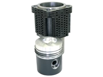 Kolben-/Zylindersatz für 1 Zylinder, Motor KHD FL912, Standard, Anzahl Ringe 4, für Deutz-Fahr, Fendt Kolben-/Zylindersatz für 1 Zylinder, Motor KHD FL912, Standard, Anzahl Ringe 4, für Deutz-Fahr, Fendt