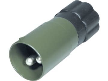Herth + Buss Stecker 24 V, 2-polig, VG 96 917, Steckanschluss, mit Crimp-/Lötstiftkontakten, Kontaktoberfläche versilbert, 51 305 916 Herth + Buss Stecker 24 V, 2-polig, VG 96 917, Steckanschluss, mit Crimp-/Lötstiftkontakten, Kontaktoberfläche versilbert, 51 305 916