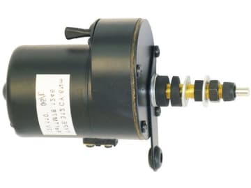 Scheibenwischermotor 12 V Wischwinkel 110 °, leichte Bauart, Ø Welle 6 mm x M 6 Scheibenwischermotor 12 V Wischwinkel 110 °, leichte Bauart, Ø Welle 6 mm x M 6