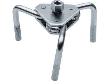 KUNZER Ölfilterschlüssel 3-armig, Spinnenform Spannbereich 63,5 – 120,6 mm, 7LS01 KUNZER Ölfilterschlüssel 3-armig, Spinnenform Spannbereich 63,5 – 120,6 mm, 7LS01
