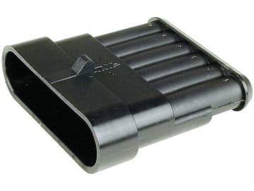 Herth + Buss Steckgehäuse "Superseal", 6-polig, TE Connectivity, Flachstecker, 50 290 840 Herth + Buss Steckgehäuse "Superseal", 6-polig, TE Connectivity, Flachstecker, 50 290 840