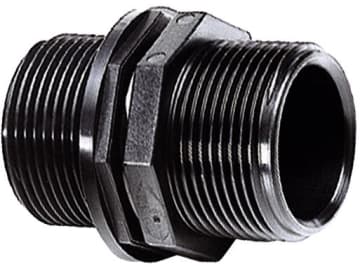 Agrotop Reduzierstück mit beidseitig (AG) G 3/4" AG (BSP) / G 1/2" AG (BSP), 10807 Agrotop Reduzierstück mit beidseitig (AG) G 3/4" AG (BSP) / G 1/2" AG (BSP), 10807