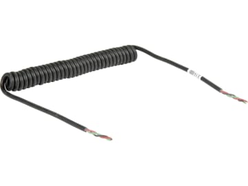 Herth + Buss Elektrowendel 3-polig, 3 x 1,0 mm², Länge 3 m ohne Stecker, 51 276 539/00 Herth + Buss Elektrowendel 3-polig, 3 x 1,0 mm², Länge 3 m ohne Stecker, 51 276 539/00
