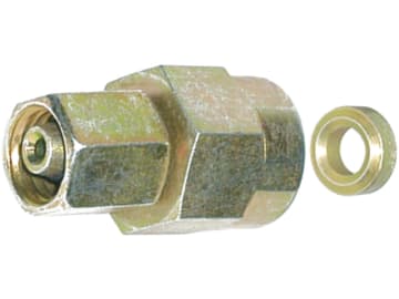 Manometerverschraubung "MAVE-DKO-LR" leicht, vormontiert, Dichtkegel mit O-Ring, metrisch/zöllig (BSPP) Manometerverschraubung "MAVE-DKO-LR" leicht, vormontiert, Dichtkegel mit O-Ring, metrisch/zöllig (BSPP)