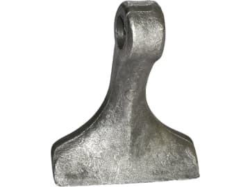 Industriehof® Hammerschlegel Arbeitsbreite 120 mm, Bohrung 25,5 mm, Einbaumaß 30 mm, für Agrimaster, 63-RM-70 Industriehof® Hammerschlegel Arbeitsbreite 120 mm, Bohrung 25,5 mm, Einbaumaß 30 mm, für Agrimaster, 63-RM-70