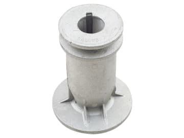 Messerkupplung für Ibea, Ø Welle 22,2 mm, Höhe Messernabe 102 mm, Ø Riemenscheibe 53 mm Messerkupplung für Ibea, Ø Welle 22,2 mm, Höhe Messernabe 102 mm, Ø Riemenscheibe 53 mm