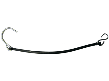 Sicherungsseil, PVC (Polyvinylchlorid), transparent, 220 mm, für Hebelverschluss Sicherungsseil, PVC (Polyvinylchlorid), transparent, 220 mm, für Hebelverschluss