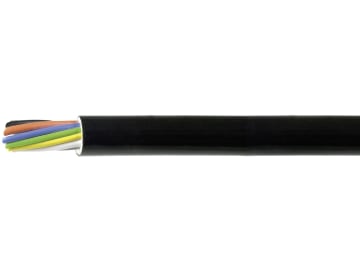 Herth + Buss Elektroleitung FLRYY, 9 x 1,5 mm², 4 x 2,5 mm², schwarz, 25 m, 51 275 682/00 Herth + Buss Elektroleitung FLRYY, 9 x 1,5 mm², 4 x 2,5 mm², schwarz, 25 m, 51 275 682/00