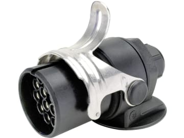 Herth + Buss Stecker 24 V, 15-polig, Schraubanschluss, für Kabel von 9 – 17 mm Durchmesser, mit Aderendhülsen, Zugentlastung, Lamellenkappe, 51 305 242 Herth + Buss Stecker 24 V, 15-polig, Schraubanschluss, für Kabel von 9 – 17 mm Durchmesser, mit Aderendhülsen, Zugentlastung, Lamellenkappe, 51 305 242