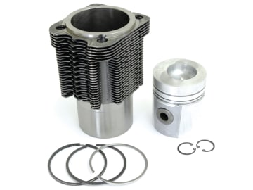 Kolben-/Zylindersatz für 1 Zylinder, Motor KHD FL912, Standard, Anzahl Ringe 3, für Deutz-Fahr, Fendt Kolben-/Zylindersatz für 1 Zylinder, Motor KHD FL912, Standard, Anzahl Ringe 3, für Deutz-Fahr, Fendt