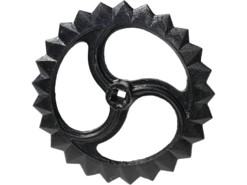 Industriehof® Sternring 475 mm, Welle vierkant, 30 x 30 mm, Grauguss (GG20), für Amazone/BBG, 311-534 Industriehof® Sternring 475 mm, Welle vierkant, 30 x 30 mm, Grauguss (GG20), für Amazone/BBG, 311-534