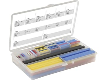 Herth + Buss Wärmeschrumpfschlauch-Sortiment Ø 1,2 – 12,5 mm, 564 St., 51 273 001 Herth + Buss Wärmeschrumpfschlauch-Sortiment Ø 1,2 – 12,5 mm, 564 St., 51 273 001