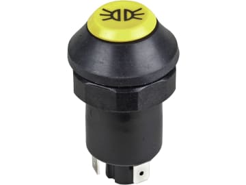 Herth + Buss Druckknopfschalter Begrenzungsleuchte, 4 x 6,3 mm; Flachstecker, 12 V - 20 A; 24 V - 10 A, 70 490 173 Herth + Buss Druckknopfschalter Begrenzungsleuchte, 4 x 6,3 mm; Flachstecker, 12 V - 20 A; 24 V - 10 A, 70 490 173