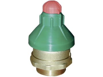 Hücobi Vakuum-Unterdruckventil, 1 1/2", einstellbar -0,3 bis -0,8 bar, mit Haube, 8201 038000 Hücobi Vakuum-Unterdruckventil, 1 1/2", einstellbar -0,3 bis -0,8 bar, mit Haube, 8201 038000