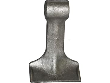 Industriehof® Hammerschlegel Arbeitsbreite 115 mm, Bohrung 26 mm, Einbaumaß 50 mm, für Becchio & Mandrile, Kuhn, Nobili, 63-RM-46 Industriehof® Hammerschlegel Arbeitsbreite 115 mm, Bohrung 26 mm, Einbaumaß 50 mm, für Becchio & Mandrile, Kuhn, Nobili, 63-RM-46
