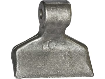 Industriehof® Hammerschlegel Arbeitsbreite 120 mm, Bohrung 14,5 mm, Einbaumaß 40 mm, für Ferri, Zanon, 63-RM-8-14 Industriehof® Hammerschlegel Arbeitsbreite 120 mm, Bohrung 14,5 mm, Einbaumaß 40 mm, für Ferri, Zanon, 63-RM-8-14