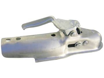 Albe Kugelkupplung "EM 80R GS", Zul. Gesamtgewicht 800 kg, Stützlast 75 kg, für Zugstange 70 mm, rund Albe Kugelkupplung "EM 80R GS", Zul. Gesamtgewicht 800 kg, Stützlast 75 kg, für Zugstange 70 mm, rund