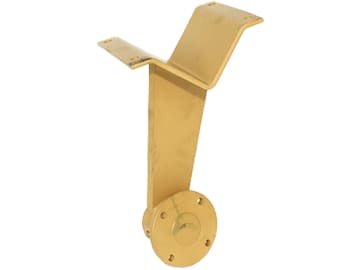 Industriehof® Scheibenhalter hinten, verstärkt für Rahmen 80 x 80 mm, Lochkreis 115 mm, Bohrungen 4 x 12,5 mm, 31-0501.2 Industriehof® Scheibenhalter hinten, verstärkt für Rahmen 80 x 80 mm, Lochkreis 115 mm, Bohrungen 4 x 12,5 mm, 31-0501.2
