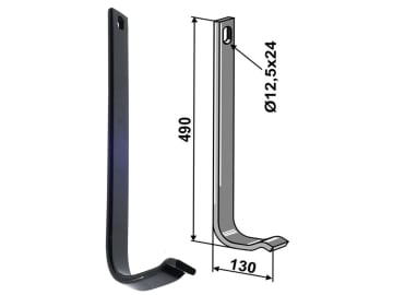 Industriehof® Stützfeder 490 x 12 x 40 mm, für universal, Spurlockerzinken mit Schar (Best. Nr. 10442063), 10.0490 Industriehof® Stützfeder 490 x 12 x 40 mm, für universal, Spurlockerzinken mit Schar (Best. Nr. 10442063), 10.0490