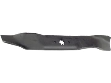 Rasenmähermesser Länge 538 mm, ZB sternförmig, 6-zackig, AB rund, 7,9 mm, Mulchmesser, für MTD Rasenmähermesser Länge 538 mm, ZB sternförmig, 6-zackig, AB rund, 7,9 mm, Mulchmesser, für MTD