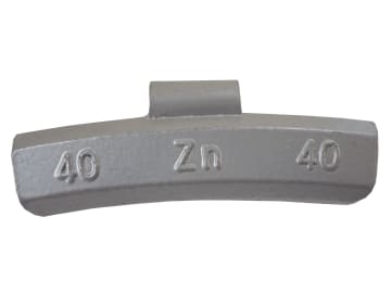 Tip Top Ausgleichgewicht, "ECO-LINE, mit Haltefeder, für PKW-Universal-Stahlräder/-Leichtmetallräder Tip Top Ausgleichgewicht, "ECO-LINE, mit Haltefeder, für PKW-Universal-Stahlräder/-Leichtmetallräder