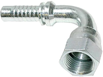 Dichtkegelnippel "DKJ (SAE)" 90 °, NW DN 10 - 3/8", 5/8"-18, Aussenkung 90° Dichtkegelnippel "DKJ (SAE)" 90 °, NW DN 10 - 3/8", 5/8"-18, Aussenkung 90°