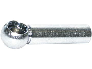 Kugelpfanne "PF 6 S MAN", mit Nut für Sicherungsbügel, M 6 x 1, Ø Kugel 10 mm Kugelpfanne "PF 6 S MAN", mit Nut für Sicherungsbügel, M 6 x 1, Ø Kugel 10 mm
