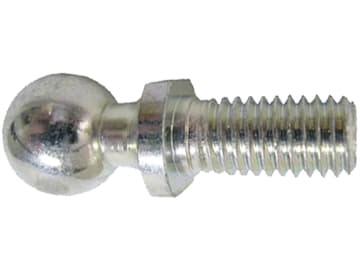 Kugelzapfen "BO 8", M 8 x 1,25, Ø Kugel 13 mm, mit Gewindezapfen und Schlüsselfläche, DIN 71802 Kugelzapfen "BO 8", M 8 x 1,25, Ø Kugel 13 mm, mit Gewindezapfen und Schlüsselfläche, DIN 71802