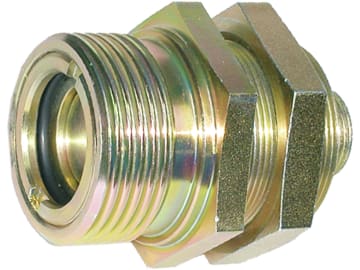Rohrleitungskupplung "Argus" Festhälfte, leicht, M 18 x 1,5 AG/Rd 32 x 3, BG 02, RA L 12 Rohrleitungskupplung "Argus" Festhälfte, leicht, M 18 x 1,5 AG/Rd 32 x 3, BG 02, RA L 12