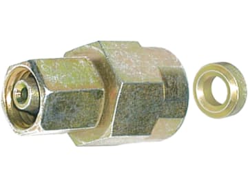 Manometerverschraubung "MAVE-DKO-SR" schwer, vormontiert, Dichtkegel mit O-Ring, RA 12, Stutzen M 20 x 1,5 IG/R 1/4" IG (BSPP) Manometerverschraubung "MAVE-DKO-SR" schwer, vormontiert, Dichtkegel mit O-Ring, RA 12, Stutzen M 20 x 1,5 IG/R 1/4" IG (BSPP)