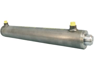 Schema Hydraulikzylinder "S6040", doppeltwirkend ohne Befestigung, Ø Zylinder 70 mm, Ø Kolben 40,0 mm Schema Hydraulikzylinder "S6040", doppeltwirkend ohne Befestigung, Ø Zylinder 70 mm, Ø Kolben 40,0 mm