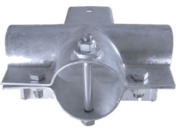 Klemmschalensatz A 60 mm d1 60 mm d2 70 mm, mit Schrauben, ohne Seilhalter Klemmschalensatz A 60 mm d1 60 mm d2 70 mm, mit Schrauben, ohne Seilhalter