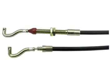 Gaszug Handgas, Länge 1.420 mm, Länge Hülle 1.070 mm, für Case IH 743 XL, 745 XL, 844 XL Gaszug Handgas, Länge 1.420 mm, Länge Hülle 1.070 mm, für Case IH 743 XL, 745 XL, 844 XL