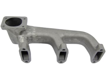 Auspuffkrümmer Auspuff nach oben, 3 Zylinder für Deutz-Fahr D 4006, D 4506, D 5006, D 5206, D 4007, D 4507, D 4807, D 5207 Auspuffkrümmer Auspuff nach oben, 3 Zylinder für Deutz-Fahr D 4006, D 4506, D 5006, D 5206, D 4007, D 4507, D 4807, D 5207