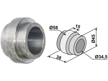 Industriehof® Lagerwelle für Lagerung mit Vierkantwelle 26 x 26 mm (Best. Nr. 10477881), Hankmo, 45; 58 x 34,5 x 38 mm, 31-0016D Industriehof® Lagerwelle für Lagerung mit Vierkantwelle 26 x 26 mm (Best. Nr. 10477881), Hankmo, 45; 58 x 34,5 x 38 mm, 31-0016D