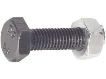 Industriehof® Sechskantschraube M 10 x 1,5 x 35 - 8.8 mit Sicherungsmutter für Gyro, Nicolas, 63-1035 Industriehof® Sechskantschraube M 10 x 1,5 x 35 - 8.8 mit Sicherungsmutter für Gyro, Nicolas, 63-1035