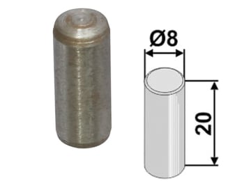 Industriehof® Zylinderstift für Einhebelsteuergerät Nimco, 18100-709 Industriehof® Zylinderstift für Einhebelsteuergerät Nimco, 18100-709