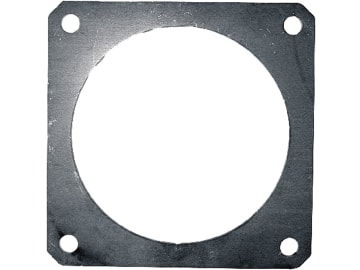 Hücobi 4-Eck-Flansch, Edelstahl V2A, 180 x 180 mm, 6", für Gülleflanschschieber, 8026 150150 Hücobi 4-Eck-Flansch, Edelstahl V2A, 180 x 180 mm, 6", für Gülleflanschschieber, 8026 150150