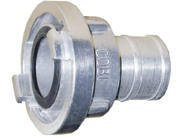 Hücobi Saugkupplung "Storz Industrie", 52-C, Ø Tülle 25 mm, Aluminium, gegossene Knaggen, 2113 052025 Hücobi Saugkupplung "Storz Industrie", 52-C, Ø Tülle 25 mm, Aluminium, gegossene Knaggen, 2113 052025