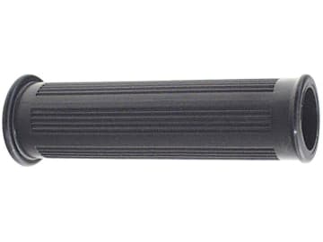 Handgriff beidseitig offen, 100 mm, Ø Rohr , Wandstärke 3,25 mm, schwarz, Kunststoff Handgriff beidseitig offen, 100 mm, Ø Rohr , Wandstärke 3,25 mm, schwarz, Kunststoff