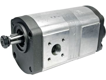 Hydraulikpumpe links doppelt Fördervolumen 11,0 cm³/U; 8,0 cm³/U, für Case IH Hydraulikpumpe links doppelt Fördervolumen 11,0 cm³/U; 8,0 cm³/U, für Case IH