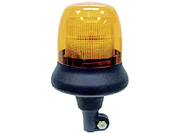 Blitzleuchte orange, 9 – 32 V, 120 Doppelblitze/min, Rohrstutzenmontage, flexibel, 098 285 366 Blitzleuchte orange, 9 – 32 V, 120 Doppelblitze/min, Rohrstutzenmontage, flexibel, 098 285 366
