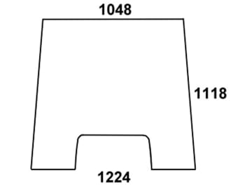 Frontscheibe, grün, für Massey Ferguson 3000-3690-Kabine Serie 3000, 3100, 3600 (bis Serien Nr. 50129) Frontscheibe, grün, für Massey Ferguson 3000-3690-Kabine Serie 3000, 3100, 3600 (bis Serien Nr. 50129)