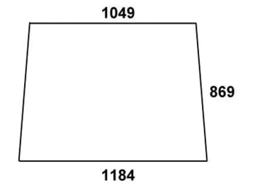 Frontscheibe, klar, für Massey Ferguson 3000-3690-Kabine Serie 3000, 3100, 3600 Frontscheibe, klar, für Massey Ferguson 3000-3690-Kabine Serie 3000, 3100, 3600