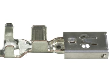 Herth + Buss Crimpverbinder 6,3 x 0,8 mm, Kabel 8 – 12 mm², versilbert; unisoliert, Steckgehäuse Kostal LSK 8 ELA, 50 253 336 Herth + Buss Crimpverbinder 6,3 x 0,8 mm, Kabel 8 – 12 mm², versilbert; unisoliert, Steckgehäuse Kostal LSK 8 ELA, 50 253 336
